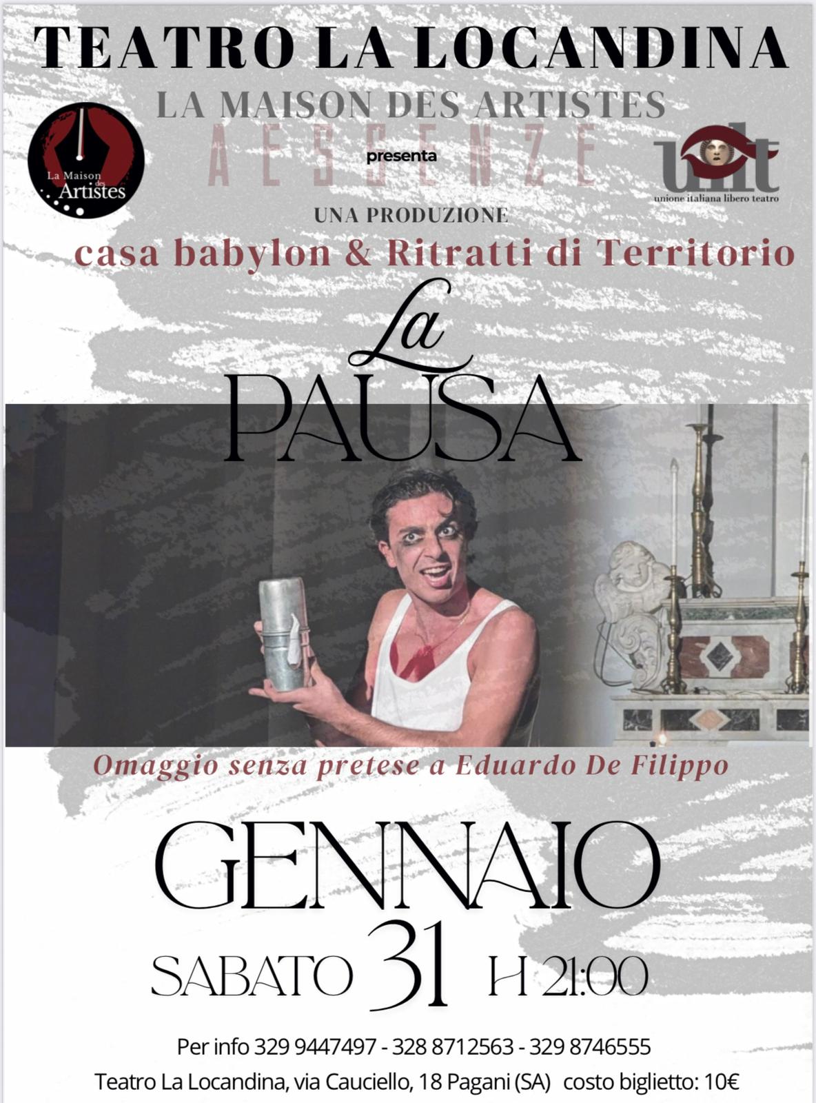Locandina La Pausa