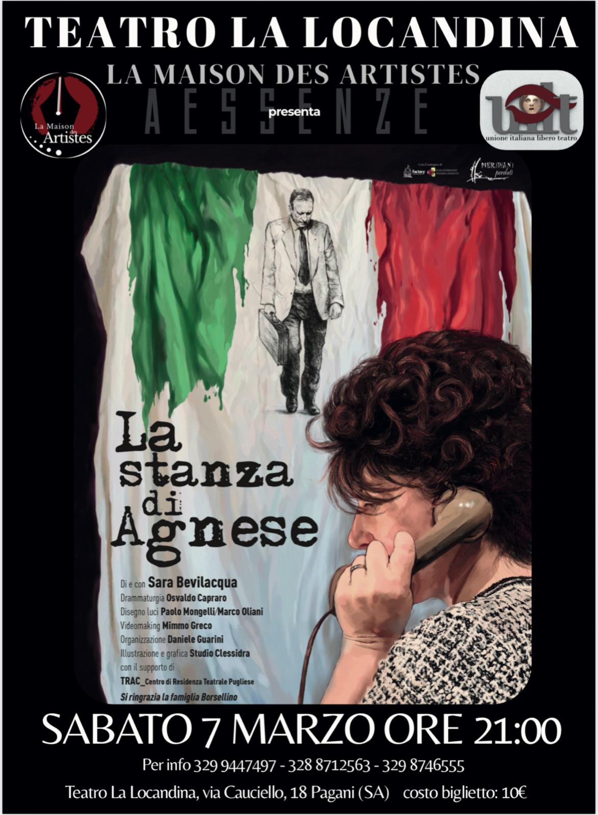 Locandina La stanza di Agnese